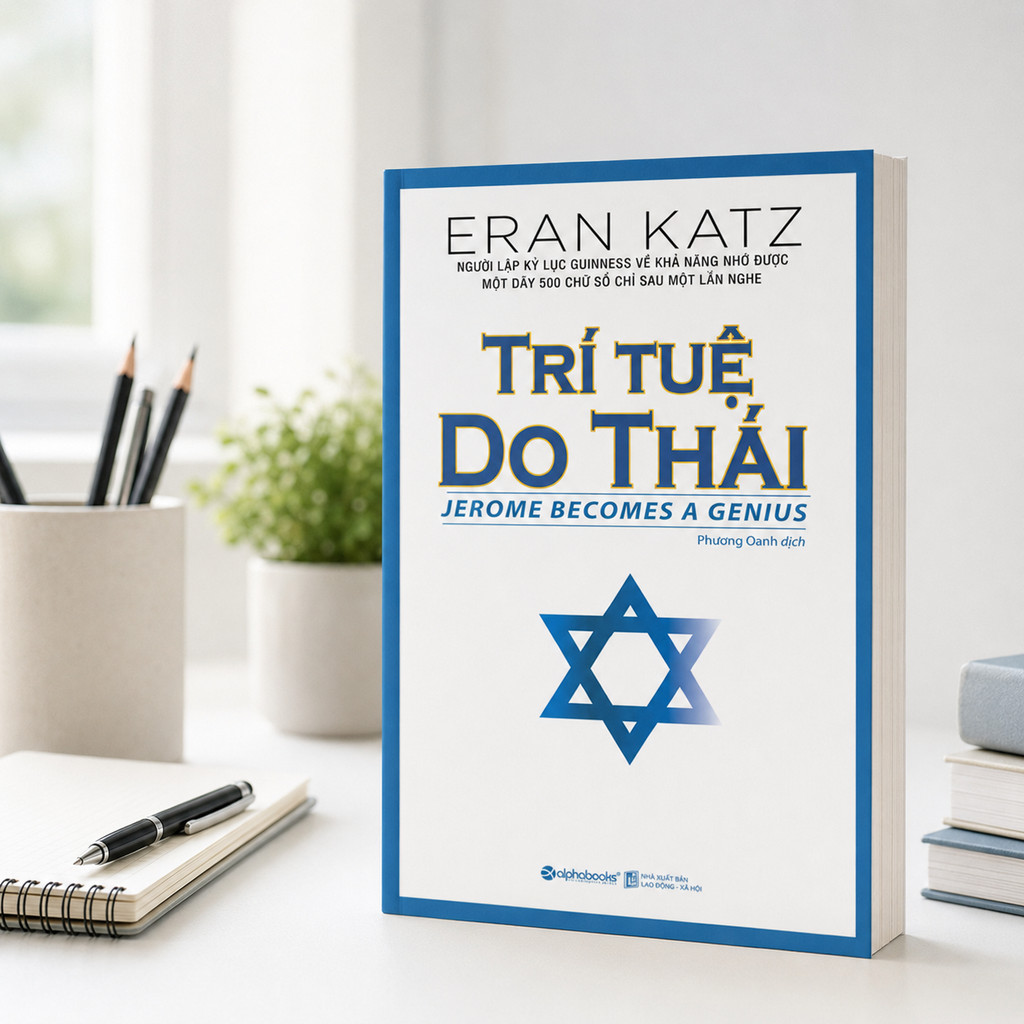 Sách - Trí Tuệ Do Thái - Phương Pháp Phát Triển Trí Tuệ Người Do Thái - Eran Katz (Alpha Books)