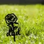 CIFbuy Rose Grave Cổ phần Trang trí nghĩa trang không thấm nước Quà tặng cảm thông