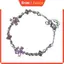 KIN Thời Trang Pha Lê Zircon Vòng Tay Hoa Hồng Ngọt Ngào Zirconia Vòng Tay Hoa Thanh Lịch Dây Đeo Tay Cho Hàng Ngày Sang Trọng
