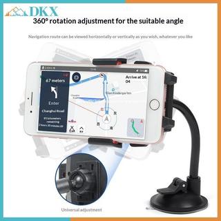 DKX 360° Giá đỡ di động xoay cho giá đỡ điện thoại đa năng trên ô tô để gắn bảng điều khiển và kính chắn gió dễ dàng.