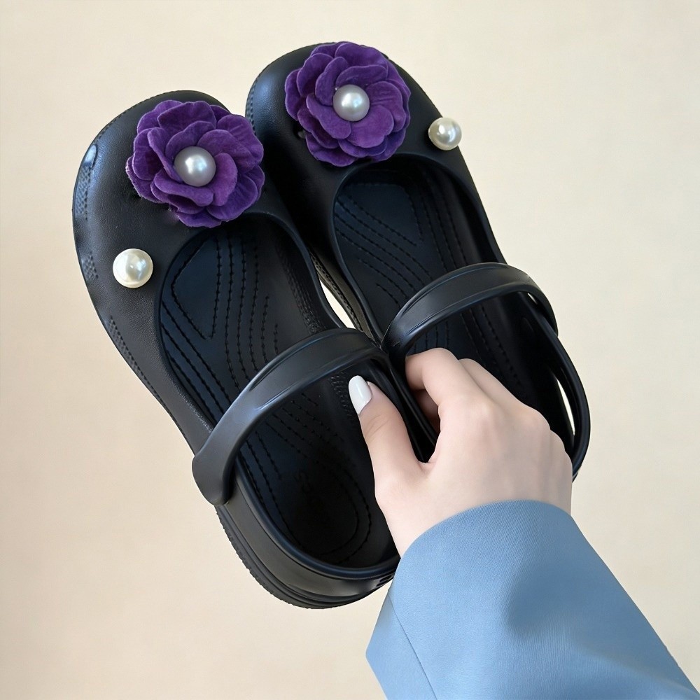FEDAOG Clog Charms, Hoa thanh lịch Charm, Phụ kiện DIY Có thể tháo rời, Trang trí giày ba lê
