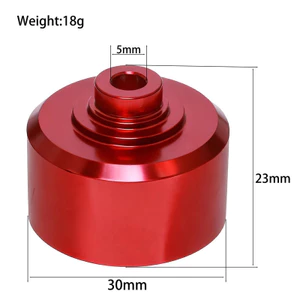Vỏ hộp số vi sai kim loại thích hợp cho MJX HYPER GO 1 / 10 10208 1 / 7 7303 RC Xe hộp số nâng cấp các bộ phận và phụ kiện