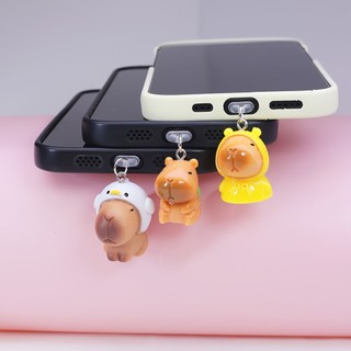 1 Cái Dễ Thương Capybara Điện Thoại Di Động Chống Bụi Cắm Chống Bụi Cắm