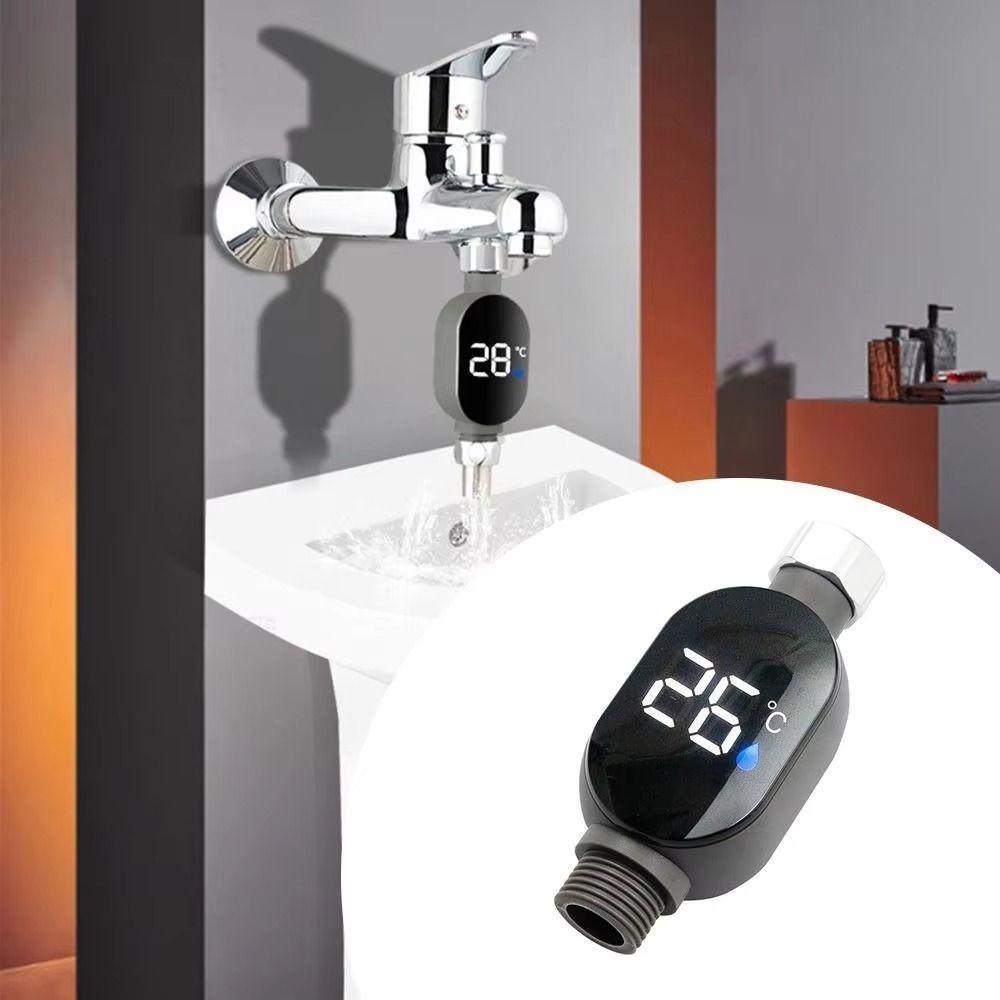 【COD】Thiết bị đo nhiệt độ nước cảm ứng LED thiết kế chống nước bằng thép không gỉ cho kết quả chính xác và rõ ràng
