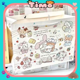 Túi Quà Sinh Nhật Đáng Yêu Đựng Đồ Cute Tặng Bạn Gái Người Thân Timo GQ14