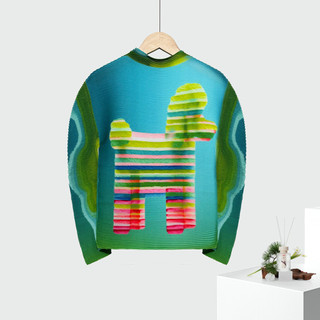 Miyake Xếp Ly Đáy Áo Sơ Mi Nữ Mặc Bên Trong Thu Đông Có Thể Mặc Một Mình In Hình Ôm Phù Hợp Với Lâu Dài-