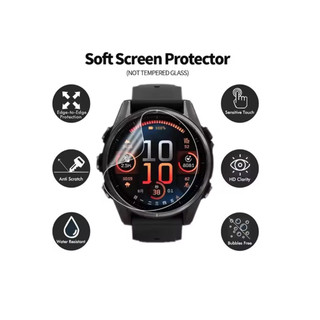 Kính cường lực chống trầy xước HD cho Garmin Fenix 8 43mm / 47mm / 51mm Fenix8 FenixE Phụ kiện phim bảo vệ màn hình
