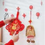 2 / 5 Chiếc Tết Nguyên Đán Đỏ Mạnh Mẽ Tự Dính Móc Lễ Hội Mùa Xuân Tiếp Liệu