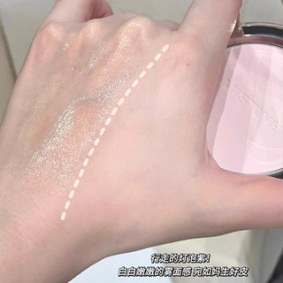 Phấn trang điểm Mistine Trang điểm Bánh cố định và kiểm soát dầu lâu trôi Kem che khuyết điểm Làm sáng tông màu da và làm dịu da Mặt chống thấm nước Bột trang điểm