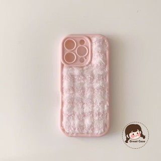 Ốp Điện Thoại Sang Trọng Mùa Đông Phong Cách Hàn Quốc Cho Redmi K90 K80 K70 K70E K60 K60E K50 K40 K40S K30 K30i Pro Ultra 5G 4G Vỏ Màu Kẹo Sọc Đơn Giản Dễ Thương Vỏ Mềm Chống Sốc