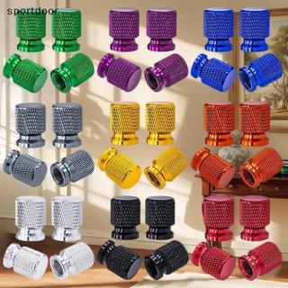 [sportoutdoor] Nắp thân van lốp, Phụ kiện nắp van bánh xe bằng nhôm Anodized, Đa năng cho ô tô, SUV, xe đạp, xe tải và xe máy [out]