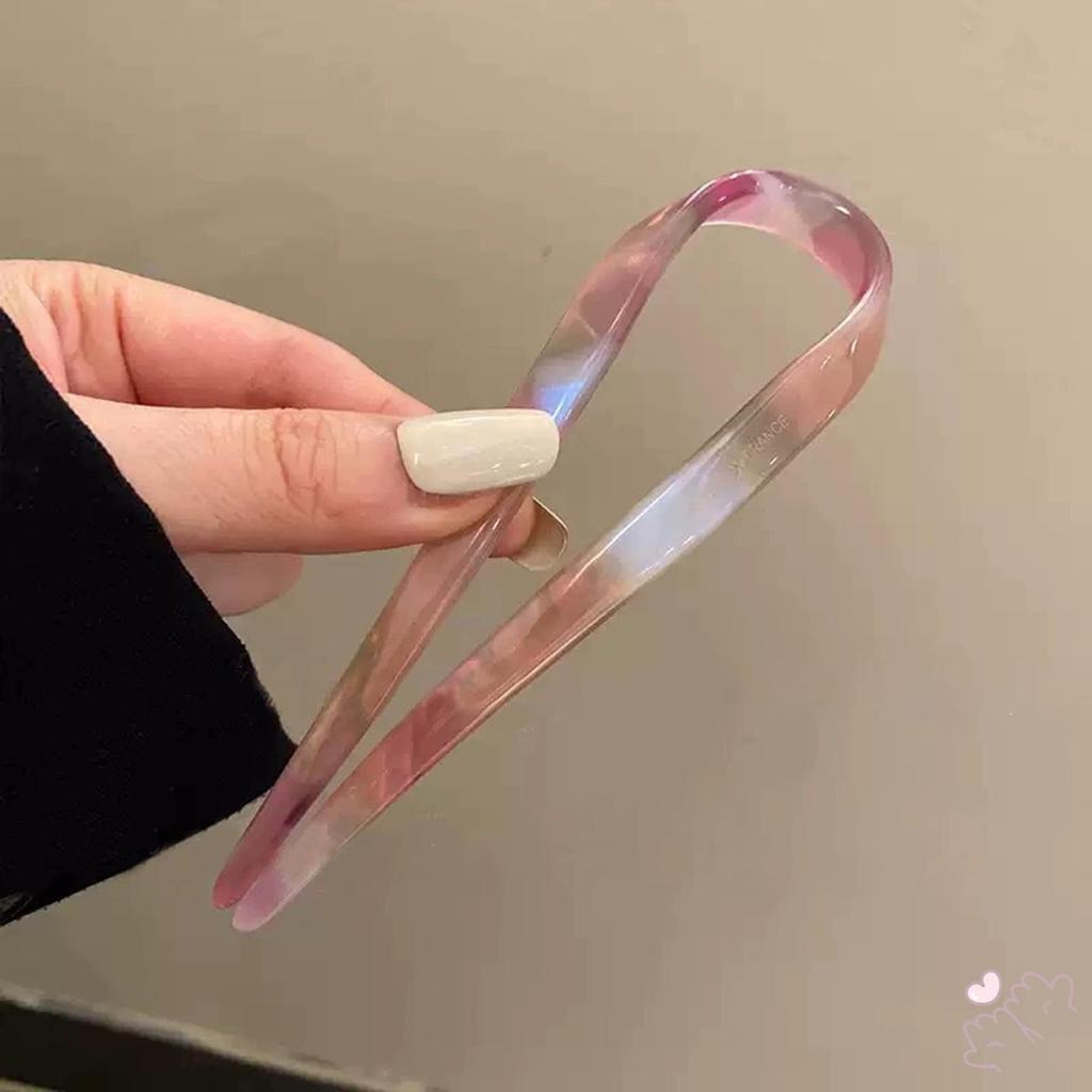 Mới - Kẹp tóc hình chữ U phong cách Trung Quốc bền acrylic, dụng cụ DIY cho tạo kiểu tóc