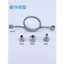 Đồng Hồ Đo Áp Lực Ống Hàn Đế Hàn Trachea Adapter Ren Đệm Khuỷu Tay Buzzer