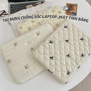 Túi Đựng Laptop Chống Sốc Họa Tiết Dễ Thương, Bao Đựng Máy Tính Bảng Có Khóa Kéo Êm Ái 11 - 13 - 15 inch