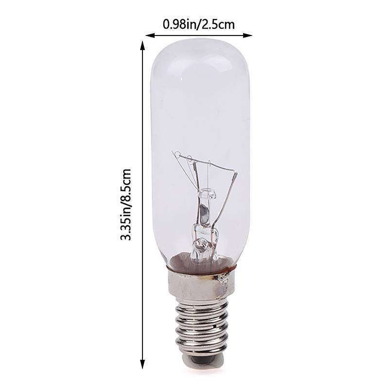 Bóng đèn LED TVKR 1 bóng E14 T25 220V 40W cho máy hút mùi, đèn báo hiệu, đèn chiếu sáng OIK