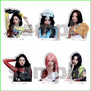 HT3 BABYMONSTER AHYEON Tấm Đứng MINI ALBUM CHOOM Acrylic Biển Hiệu Đứng Ngôi Sao Để Bàn Trang Trí TH3