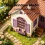 EDIWANY Nhà Búp Bê Mô Hình Thu Nhỏ Cửa Sổ, Retro Rỗng Ra Khung Cửa Mini Trang Trí Nội Thất, Chất Lượng Cao 1: 12 Phong Cách Châu Âu Nhiều Màu Nhà Búp Bê Mô Hình Cảnh Micro