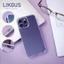 Ốp Lưng Trong Suốt LIKGUS Crystal Clear - Mặt Lưng PC Chống Ố, Viền TPU Chống Sốc, Tích Hợp Magnetic Cho iP