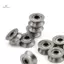 10 chiếc HCS Deep V Groove Sealed Guide Line Tra Pulley Ball Bearing 3 * 12 * 4mm mới