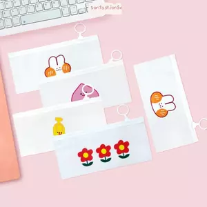 Túi Dây Kéo ITRUMPET, Túi Đựng Bút Bán Trong Suốt Chống Thấm Nước, Chất Lượng Lớn Nhựa Văn Phòng Phẩm Tổ Chức Bé Gái Bé Trai