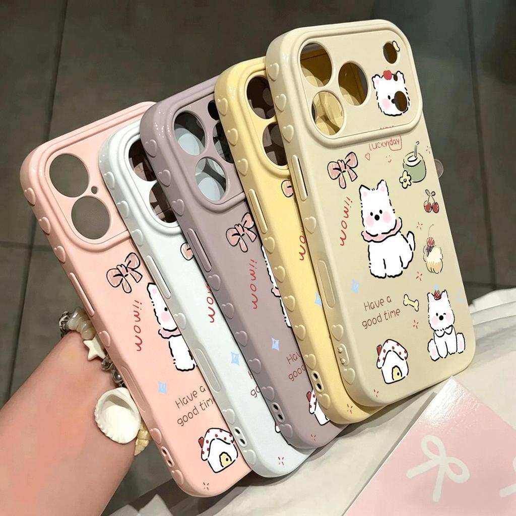 Tây Highlands cho iPhone17promax trường hợp điện thoại16plus mềm trường hợp 14/13/11Pro nổ