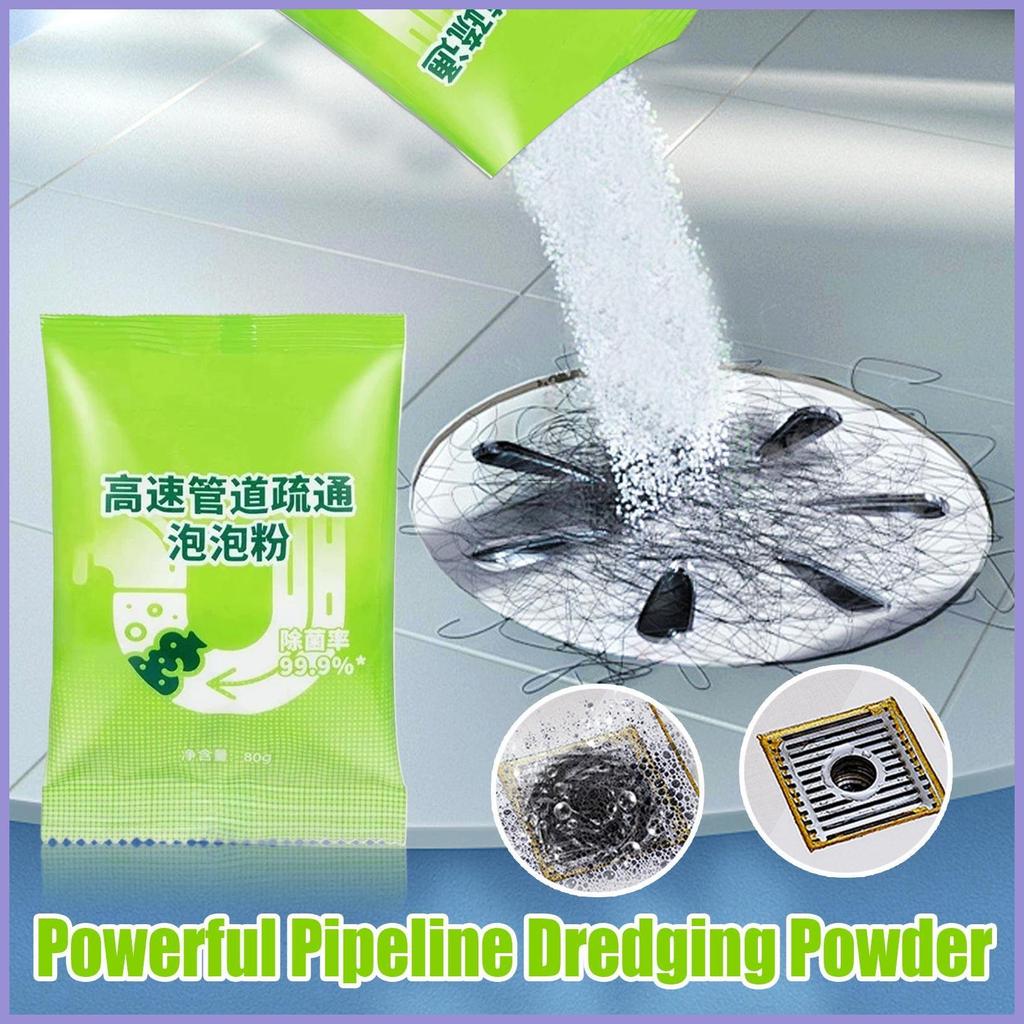 Chất nạo vét đường ống Chất tẩy tắc nghẽn Chất nạo vét 80g Mỡ phòng tắm Xây dựng tắc nghẽn Unblocker cho chủ nhà mueadsyvn