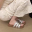 Thời Trang Cổ Tích Phong Cách Váy Chống Trơn Trượt Flip-Flops Nữ Mặc Ngoài 25 Năm Phù Hợp Với Flat San