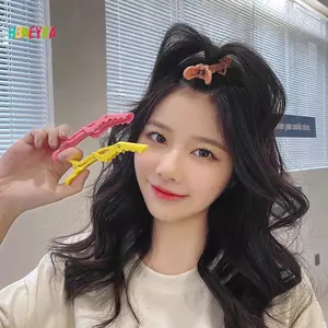 < Honeyba > 6 Kẹp Tóc Cá Sấu Nhựa, Kẹp Làm Tóc, Vuốt Tóc, Cắt Tóc Chuyên Nghiệp, Kẹp Tóc Tạo Kiểu Salon, Phụ Kiện Tóc Đẹp