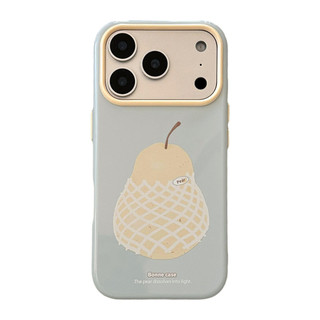 [Sheren] Vỏ Điện Thoại Quả Lê Thích Hợp Cho i17 16 15 14 13 12 11 pro max Vỏ Bảo Vệ Chống Sốc