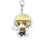 HK1 Tấn Công Titan Acrylic Móc Khóa Eren Jaeger Mặt Dây Chuyền Mikasa Ackerman Túi Phụ Kiện Anime Ngoại Vi KH1