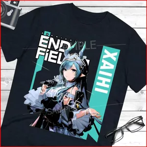GC1 Arknights Endfield Xaihi Áo Thun Waifu Graphic 220G Dày cotton tee GC1