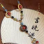 Mới Phong Cách Trung Hoa Phong Cách Cổ Đại Zen Dài Gốm Vòng Cổ Nữ Retro Phong Cách Dân Tộc Độc Đáo Phù Hợp Với Áo Len Clavi