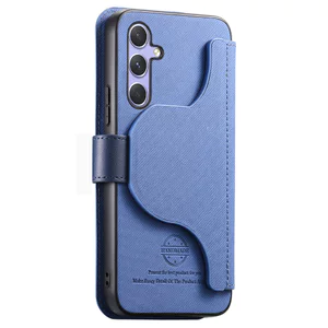 Vỏ ví đựng thẻ họa tiết TPU + vải 2 trong 1 cho Samsung Galaxy S26 Ultra S26 + S25 FE Edge S25 + Vỏ điện thoại chống sốc lật