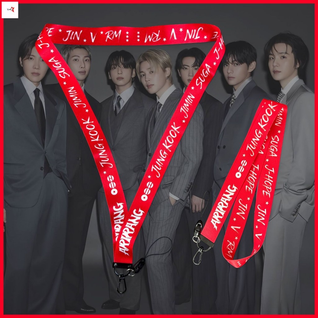 BTS1 Kpop Comeback Album Dây Buộc - Dây Đeo Điện Thoại ARIRANG Phụ Kiện Thiết Thực