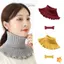 Dệt Kim Ấm Áp Cổ Áo Len Nữ Turtlene Dệt Kim Giả Cổ Áo Giả Có Thể Tháo Rời Ne Khăn quàng Cổ Thiên Chống Gió Giả Mới