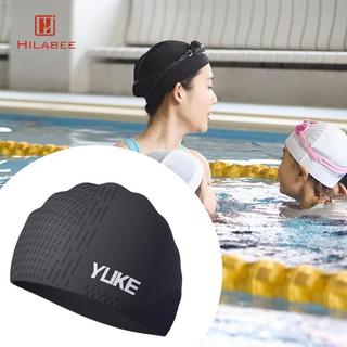 HILABEE Nữ Mũ Bơi Silicon Mũ Bơi Chống Nước Mềm Mũ Tắm Mũ Bơi Co Giãn Cho Du Lịch Lướt Sóng Ngoài Trời Bãi Biển