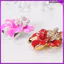 Hoa Hồng Hình Breastpin Nữ Thổ Cẩm Độc Đáo Pin Trang Phục Đạo Cụ Trang Trí Nhỏ Để Trang Trí Sử Dụng (Đỏ)