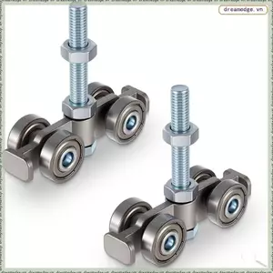 Xe đẩy im lặng 4 bánh Xe đẩy lắp ráp Con lăn 4 bánh Xe đẩy im lặng 2 chiếc