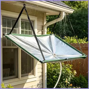 Mưa Catcher Lọc Vải Cho Nước Có Ống Mưa Bắt Lọc Cho Bãi Cỏ Ngoài Trời Sân Sau Sân Vườn Ban Công mueadsyvn
