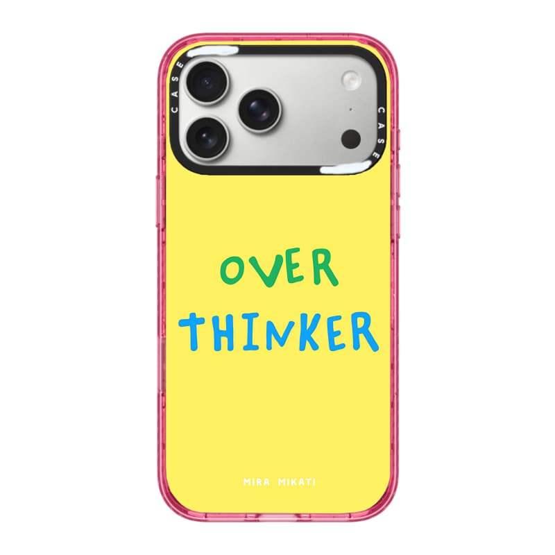 CASECASE X Over Thinker Case Black / Sky Blue / Pink Fizz Candy Collection Màu sắc trong suốt cứng hút từ tính Vỏ tác động cho Apple IPhone 13 14 15 16 17Pro Max Plus Có hộp