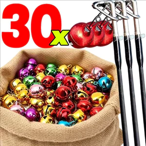 10 / 20 / 30 Chiếc - Báo Động Cắn Câu Cá Hợp Kim Vàng Đầu Chuông Độ Nhạy Cao Sắc Nét Âm Thanh Tấn Công Chỉ Báo Lướt Sóng Gear Giải Quyết Kẹp Dây