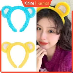 KIN Co Giãn Sang Trọng Động Vật Tai Đầu Thiết Thực Khung Nhựa Thiết Kế Để Mặc Hàng Ngày Trẻ Em Bé Gái Mềm Mại Thoải Mái Tóc Ban