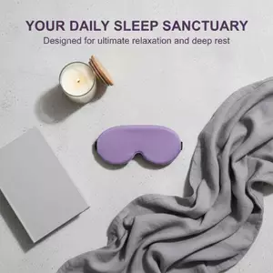 Mặt nạ mắt ngủ 3D Mềm mại thân thiện với da thoáng khí che mắt Phần còn lại Du lịch Bữa trưa nghỉ ngơi Ánh sáng lấp lánh Tấm che mắt mới