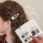 4 / 8 Chiếc - Retro Chấm Bi Tóc Barrettes Ngôi Sao Giọt Nước Mỏ Vịt Kẹp Tóc Hợp Kim Dễ Thương Cho Nữ Bé Gái Y2K Nổ Kẹp Phụ Kiện Tóc