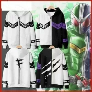 Áo hoodie nam với họa tiết hình hoạt hình 3D, size từ XXS đến 6XL