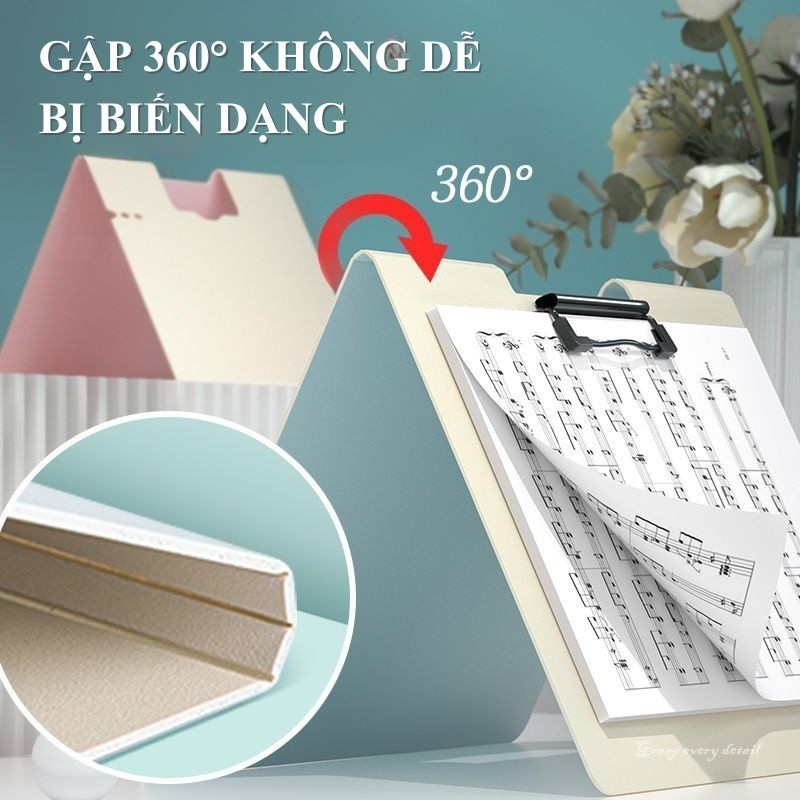 Bìa Kẹp Tài Liệu A4 Dày Dặn, Chống Cong – Kẹp Giấy A4 Tiện Dùng Hằng Ngày Cho Hồ Sơ Văn Phòng