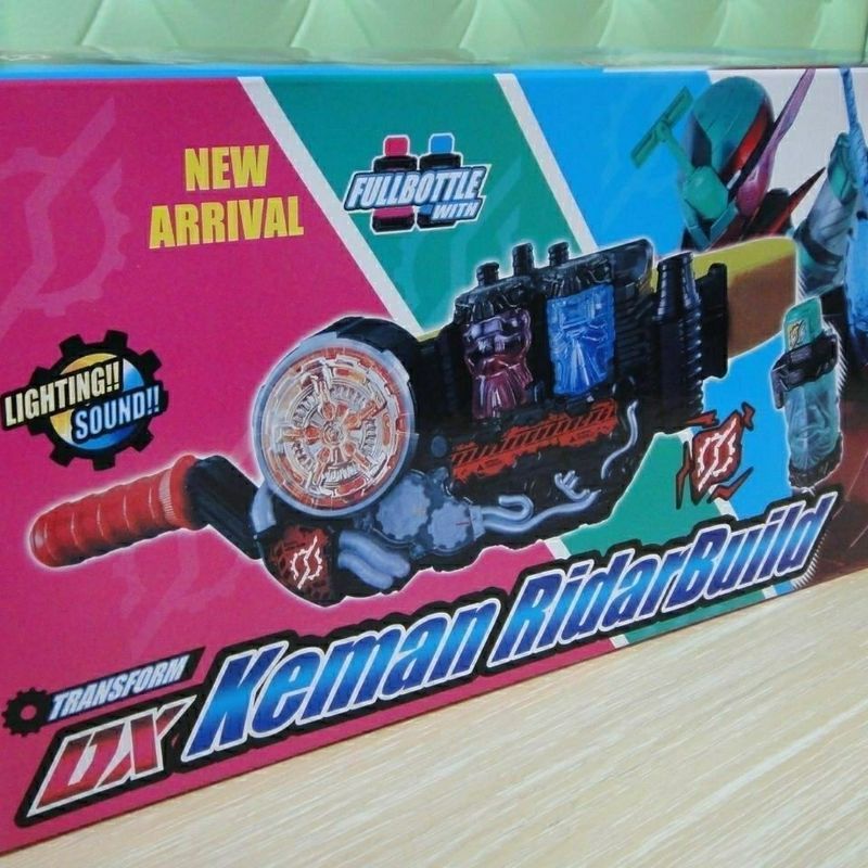 Sản phẩm mới Phiên bản Trung Quốc Kamen Rider Build Series Đồ uống biến hình năng động