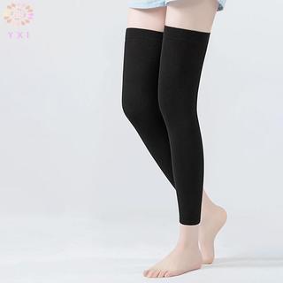 Y.X.I Thời Trang Slim Co Giãn Màu Trơn Thể Thao Đầu Gối Mới