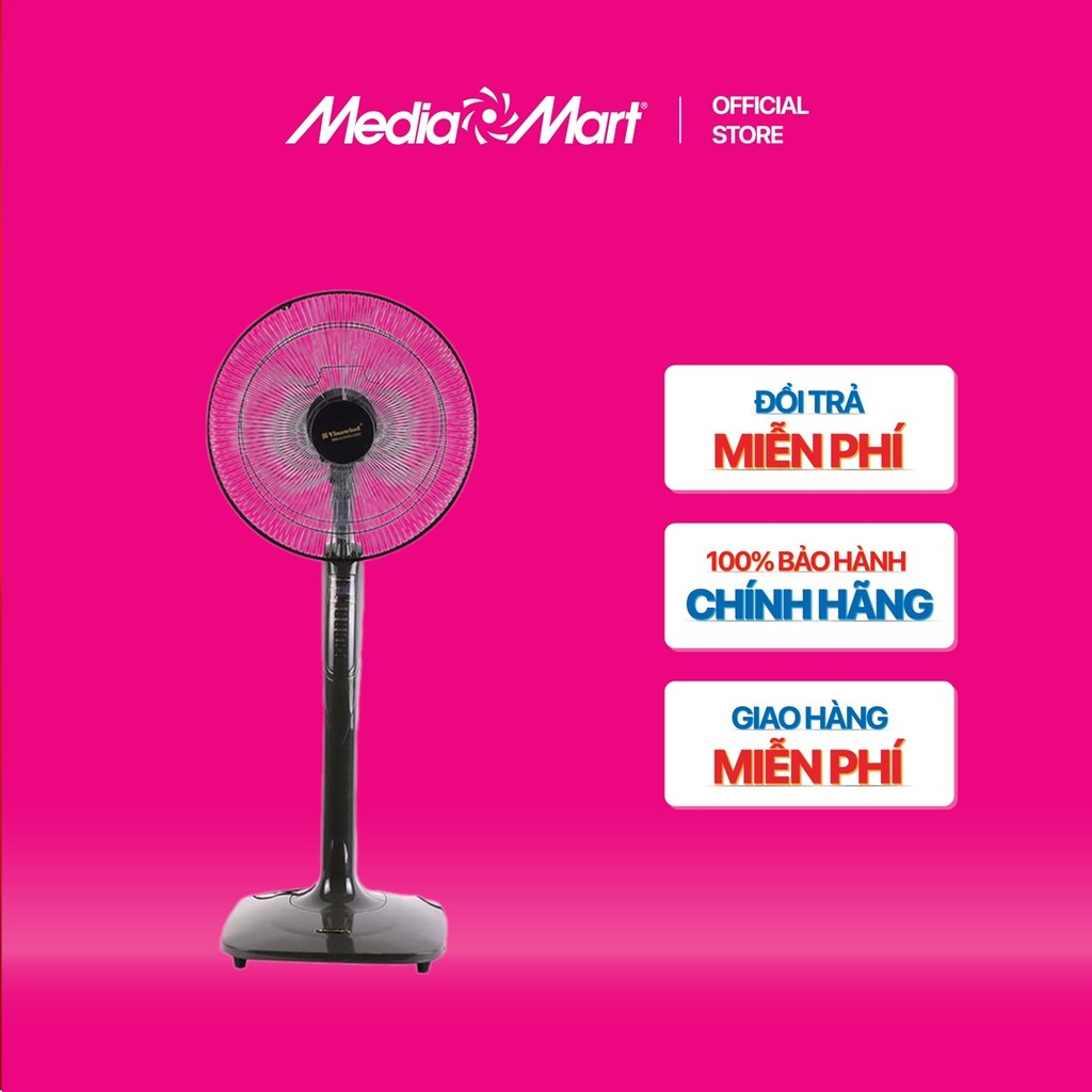 [MEDIAMART] - Quạt cây Điện cơ QD400X-MS - Có điều khiển - FREESHIP,Bảohànhchínhhãng