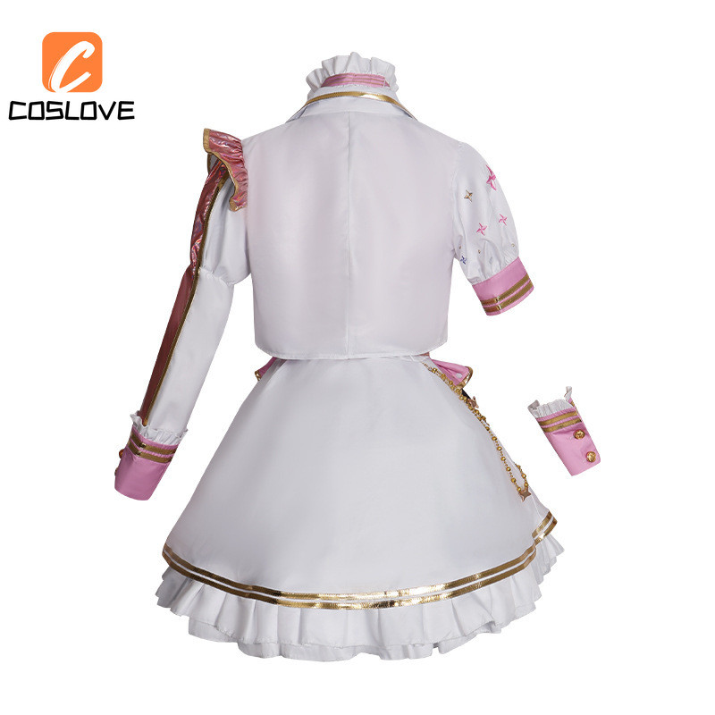 Dự Án Sekai Sân Khấu Đầy Màu Sắc Akiyama Mizuki Kỷ Niệm 5 Năm Cosplay Quần Áo Trọn Bộ Trang Phục Trang Phục Cho Người Phụ Nữ Đầm